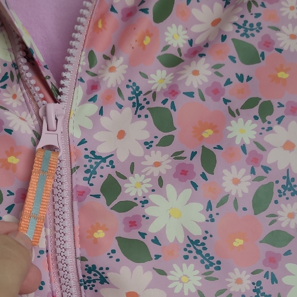Floral Pink Kids Jacket - Picture 4 of 11